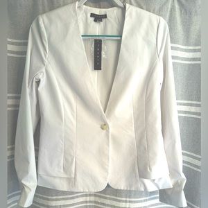 Theory white blazer
